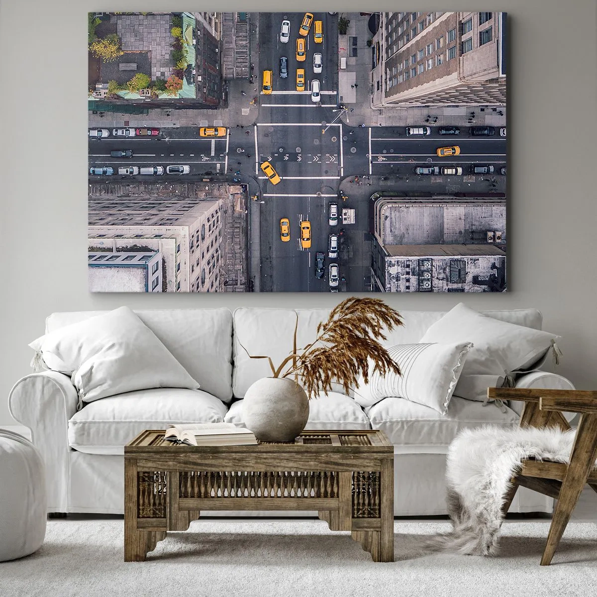 Lærredstryk - Billede på lærred - Et enkelt valg - 100x70 cm