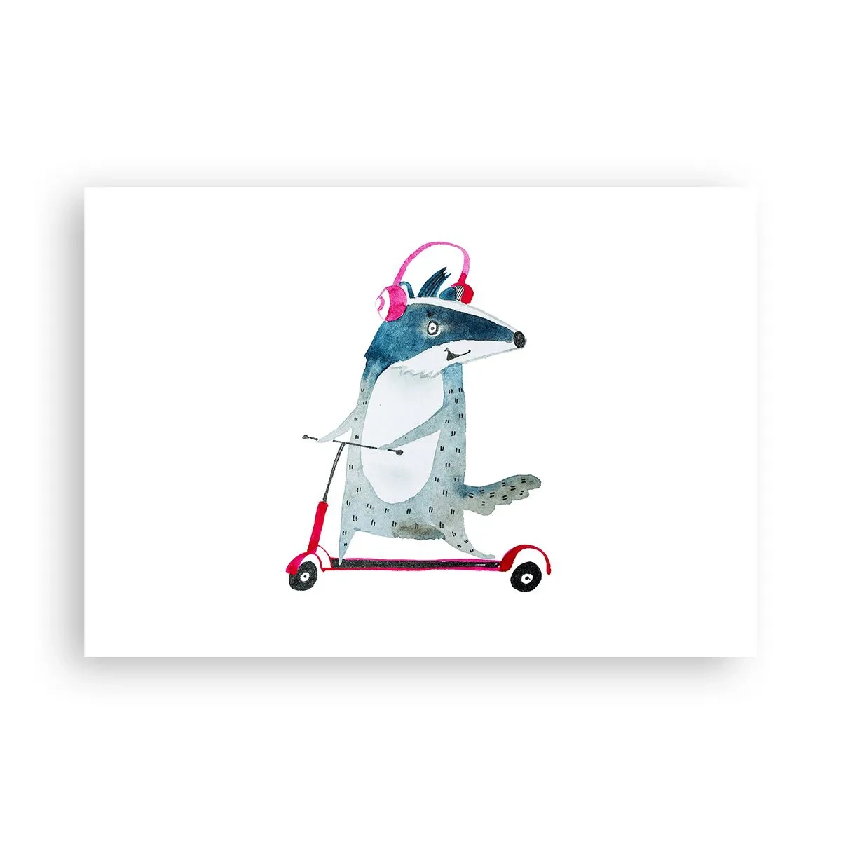 Plakat - Grævlingens glæder - 100x70 cm