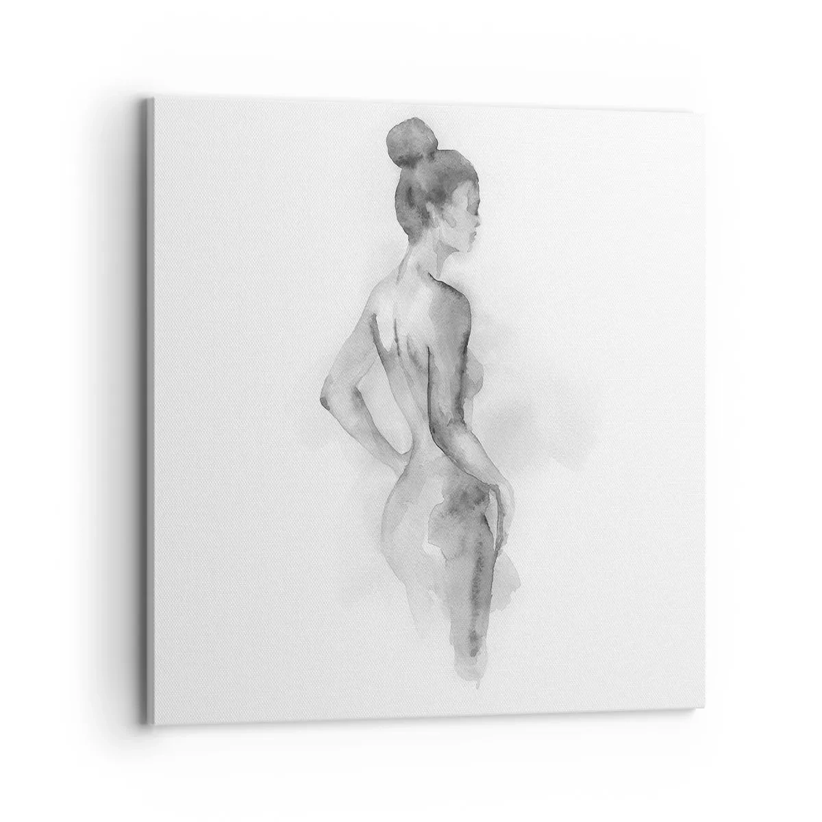 Lærredstryk - Billede på lærred - Smukt som et maleri - 70x70 cm