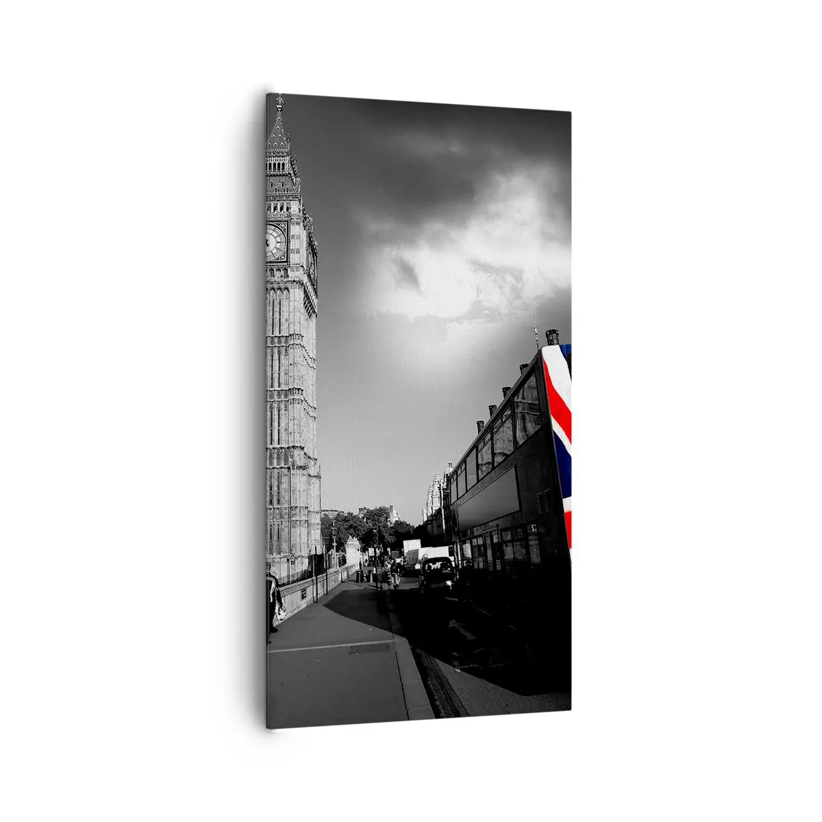 Lærredstryk - Billede på lærred - Stolt og stor - 65x120 cm