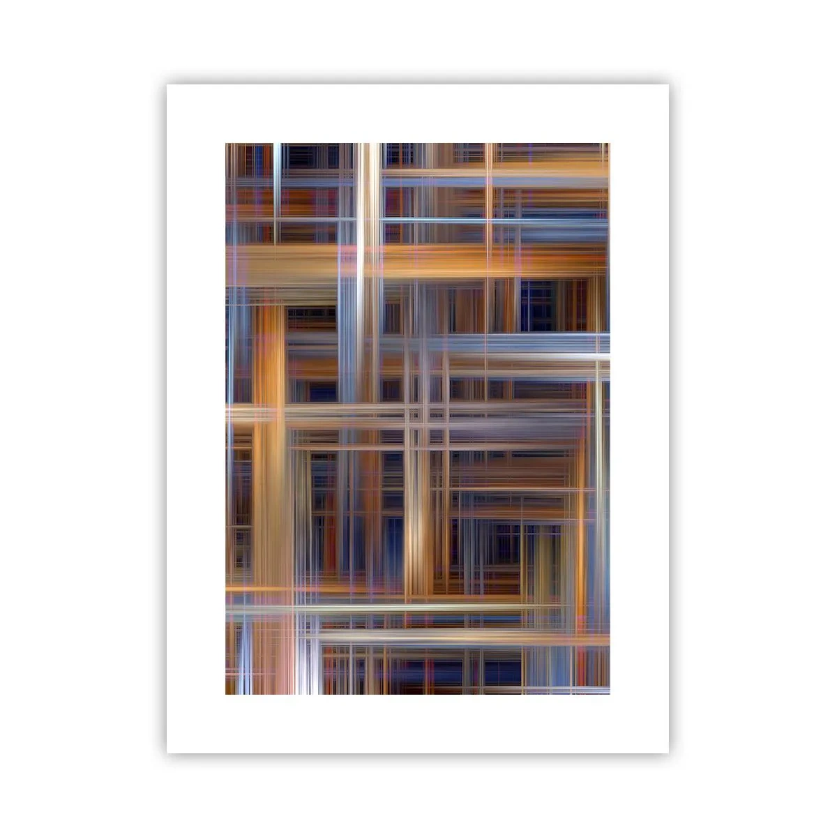 Plakat - Vævet af lys - 30x40 cm