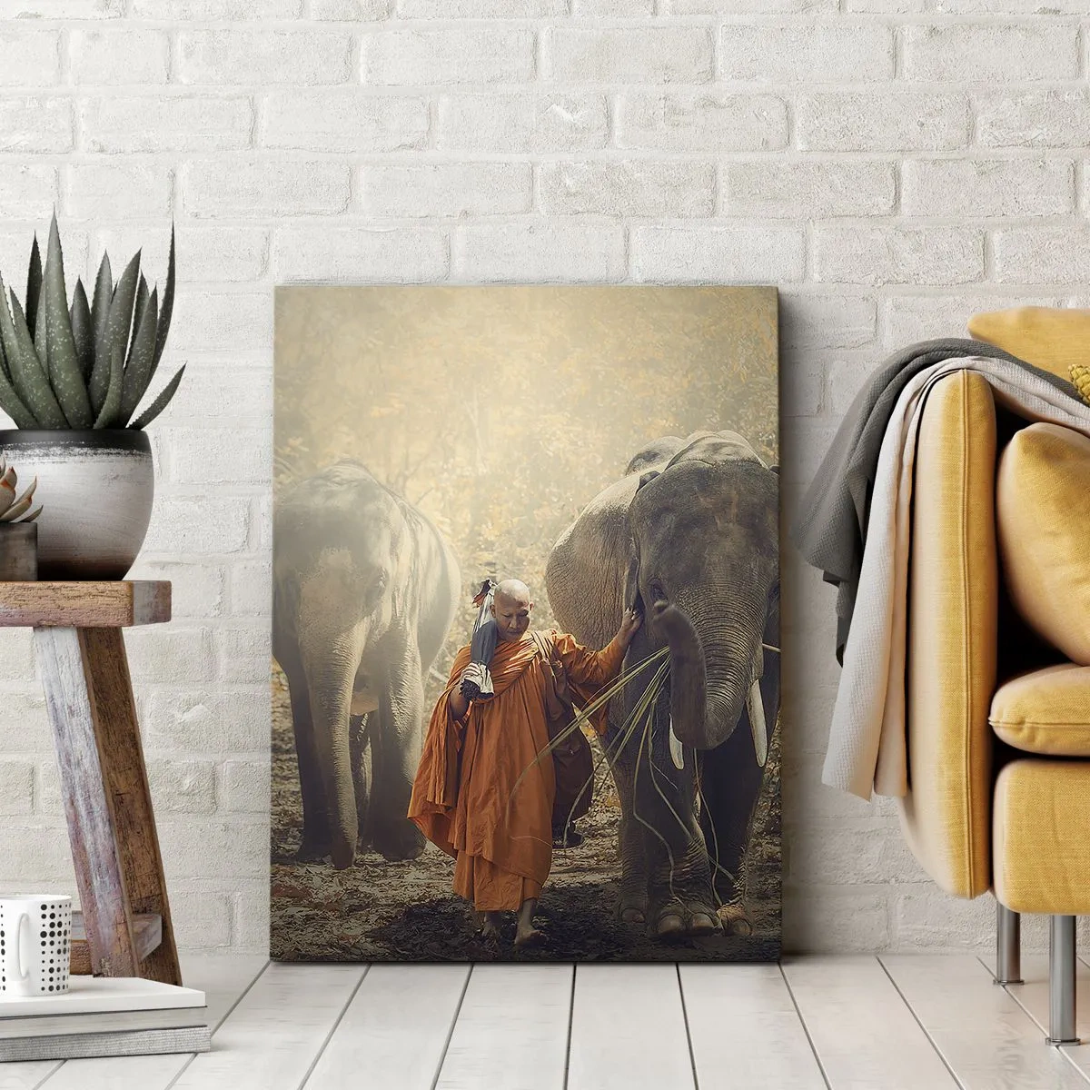 Lærredstryk - Billede på lærred - Fuld forståelse - 50x70 cm