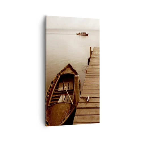 Lærredstryk - Billede på lærred - Stor fred - 55x100 cm