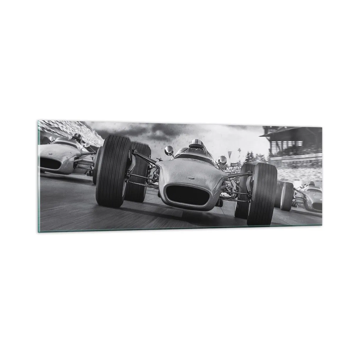 Billede på glas - Der er kraft! - 90x30 cm