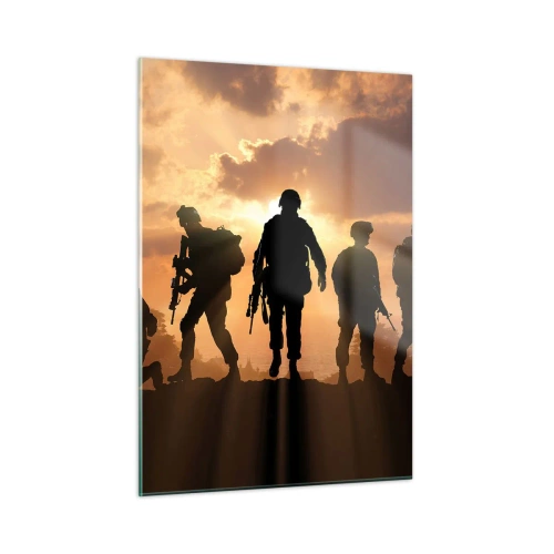 Billede på glas - Brothers in arms - 50x70 cm