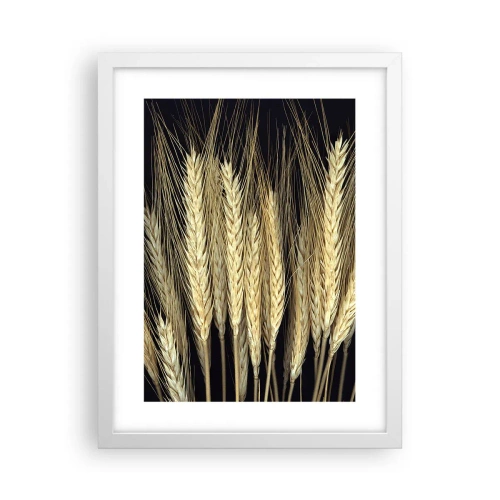 Plakat i hvid ramme - Rustik magi - 30x40 cm