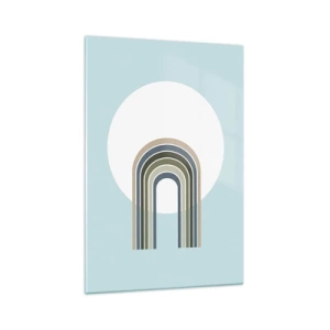 Billede på glas - Uimodståelig tiltrækningskraft - 70x100 cm