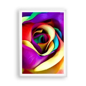 Plakat i hvid ramme - Dette er umuligt - 70x100 cm