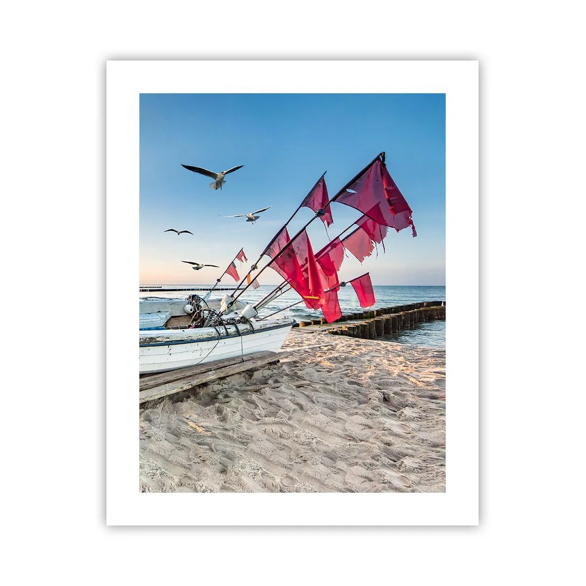 Plakat - Et velfortjent hvil - 40x50 cm