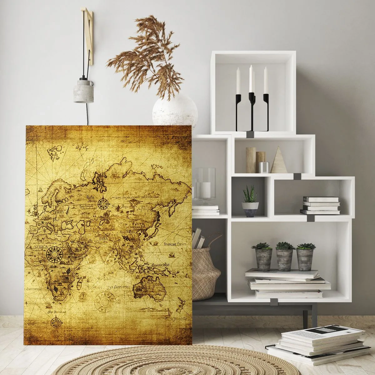 Billede på glas - Mærkelig er denne verden - 50x70 cm