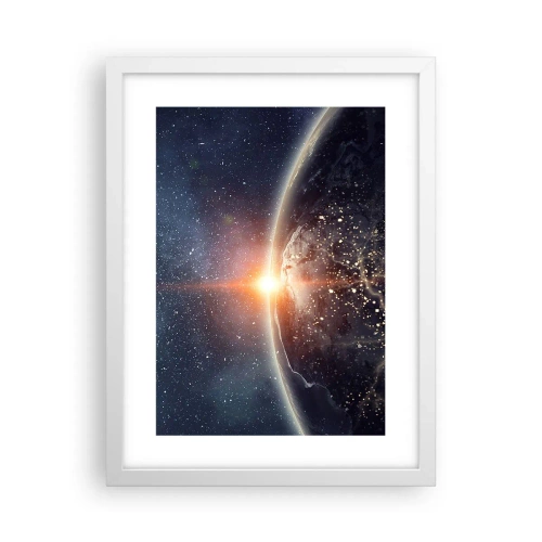 Plakat i hvid ramme - I det nye perspektiv - 30x40 cm