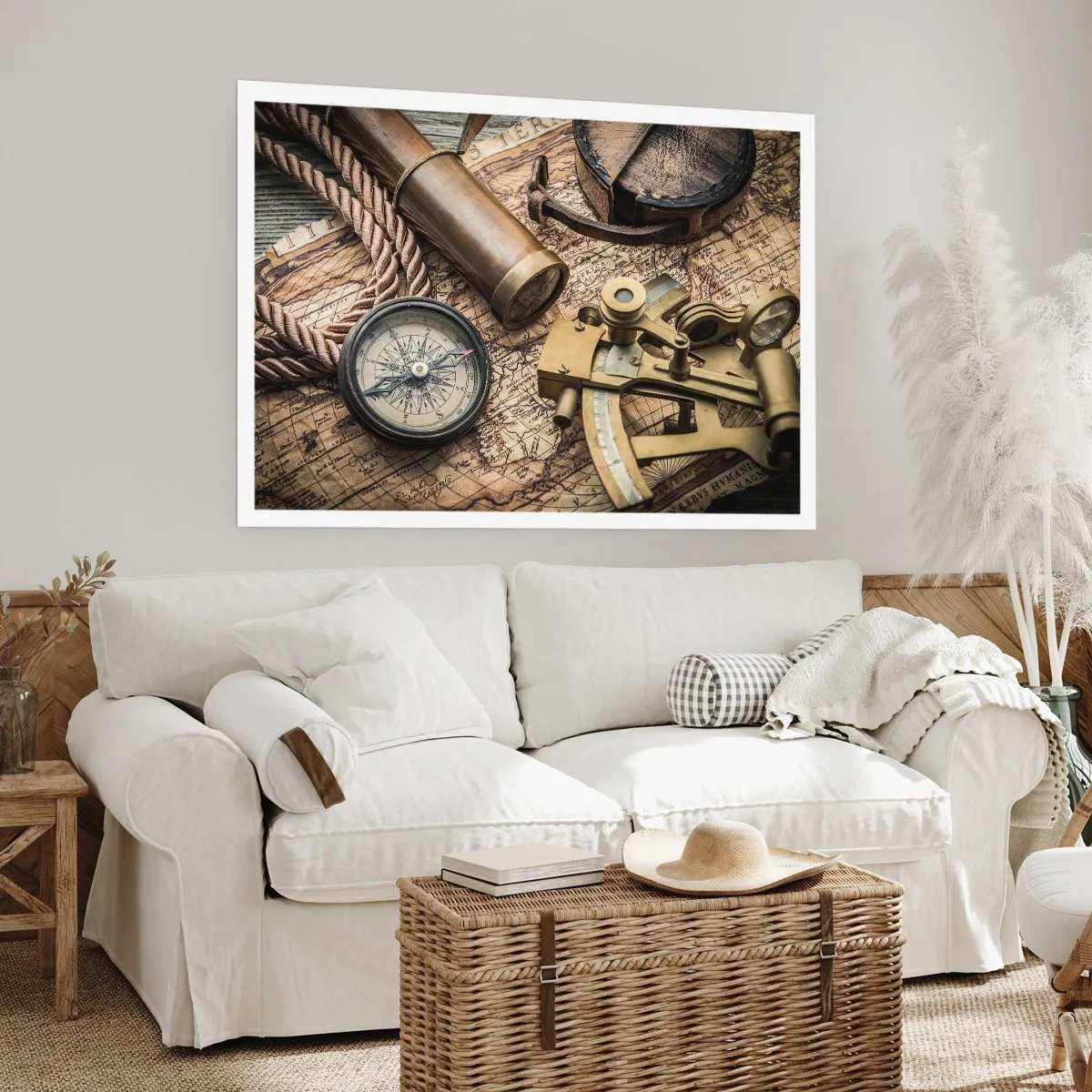 Plakat - Fastlægge kursen - 50x40 cm