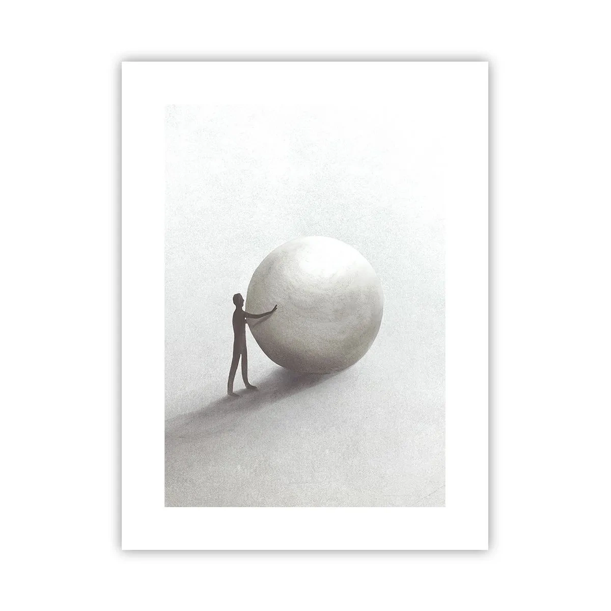 Plakat - Livets spil - 30x40 cm