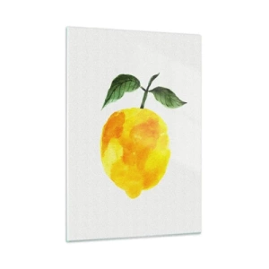 Billede på glas - Hvordan man kender smagen af solen - 50x70 cm