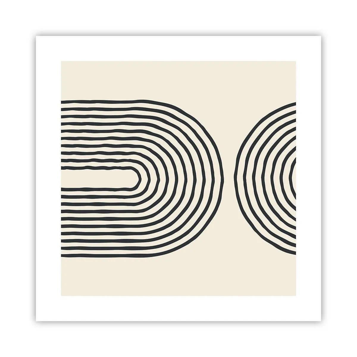 Plakat - Kommer snart... - 40x40 cm