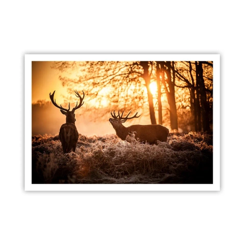 Plakat - En jægerdrøm - 100x70 cm