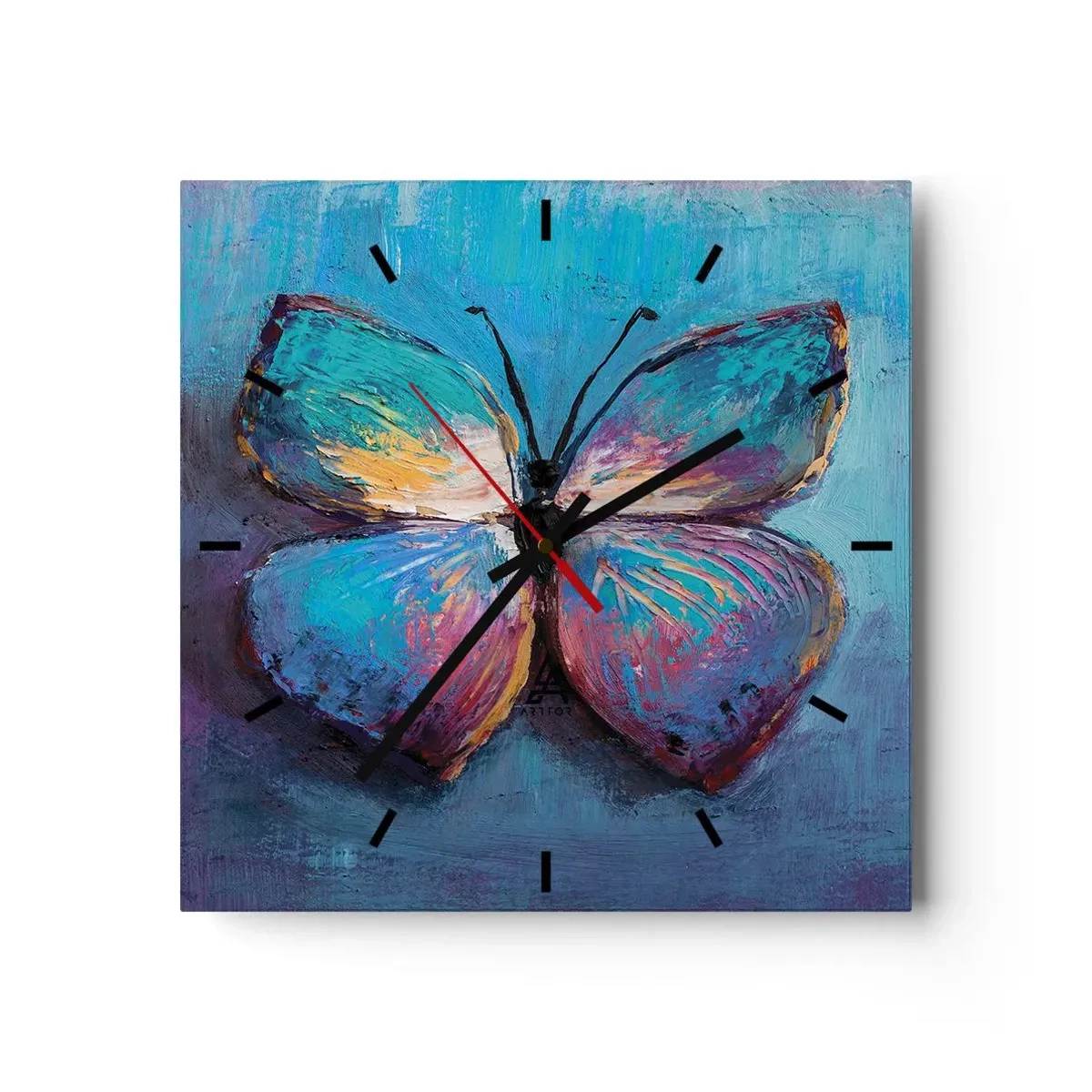Vægur, Uret - I sin fulde pragt - 30x30 cm