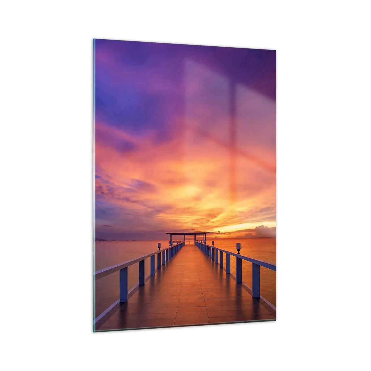 Billede på glas - Uden ende - 50x70 cm