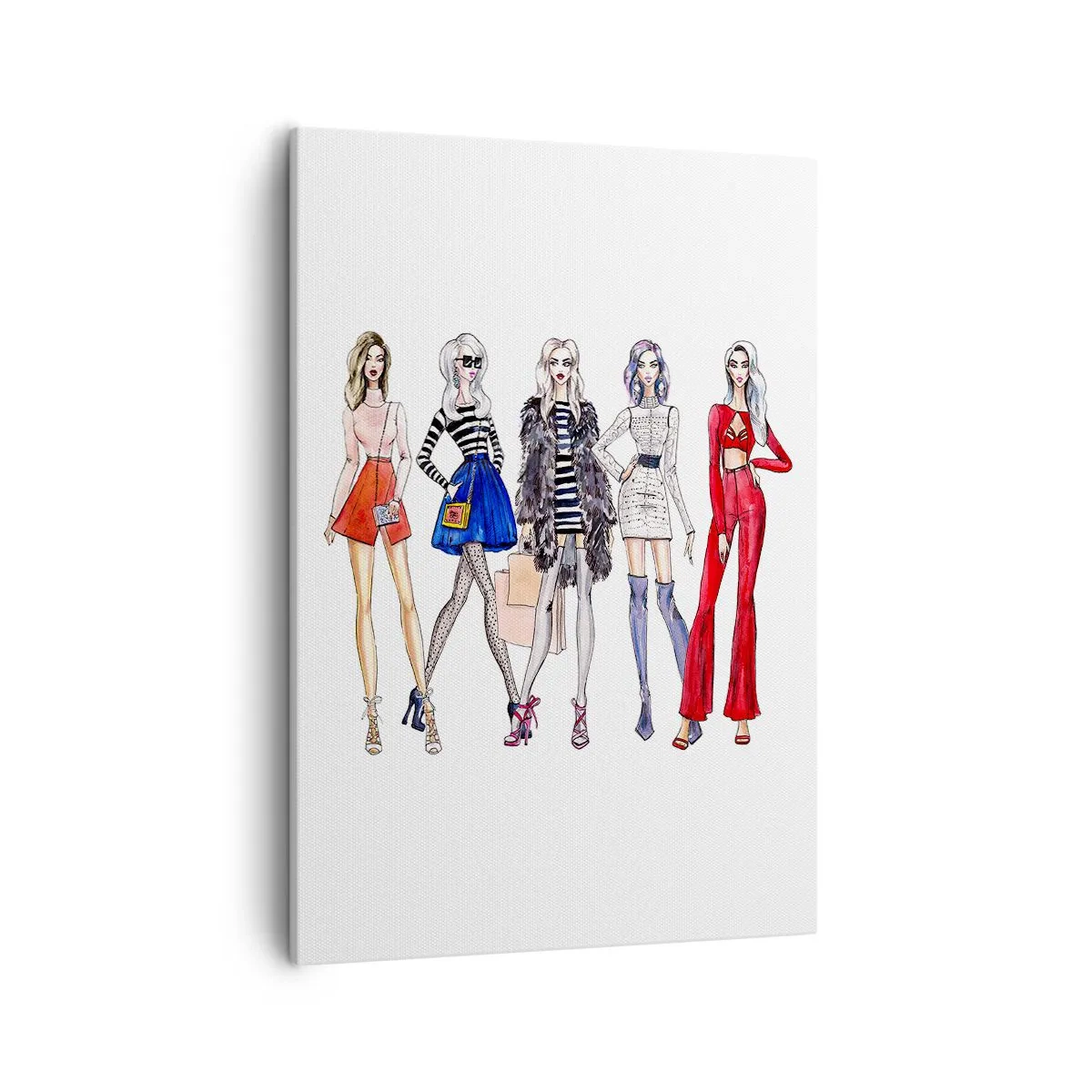 Lærredstryk - Billede på lærred - Every week Fashion Week - 50x70 cm