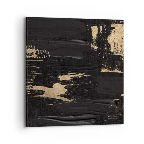 Lærredstryk - Billede på lærred - Et spor af berøring - 70x70 cm