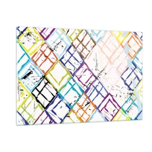 Billede på glas - Celler til udlejning - 120x80 cm