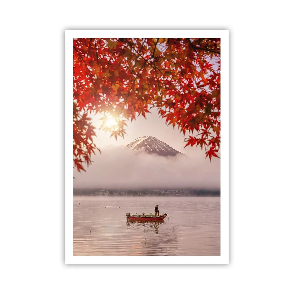 Plakat - I en japansk atmosfære - 70x100 cm