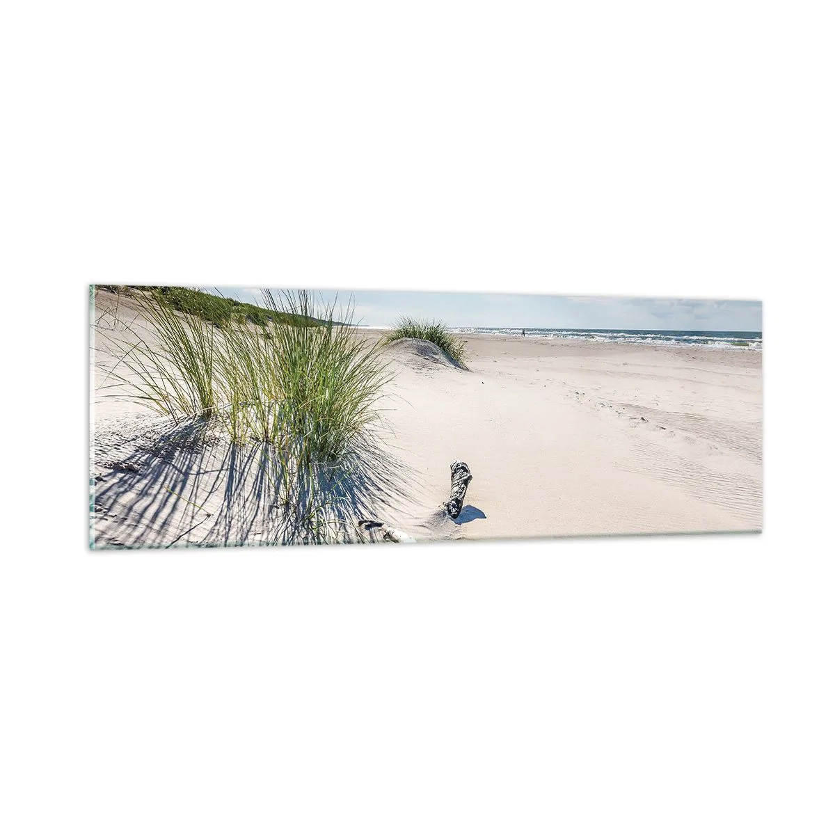 Billede på glas - Den smukkeste? Baltisk - 90x30 cm