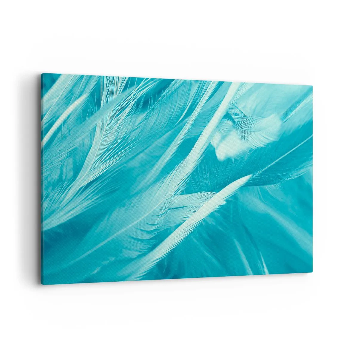 Lærredstryk - Billede på lærred - At drukne i fluff - 120x80 cm