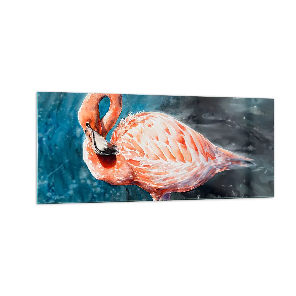 Billede på glas - Dekorativ af natur - 100x40 cm