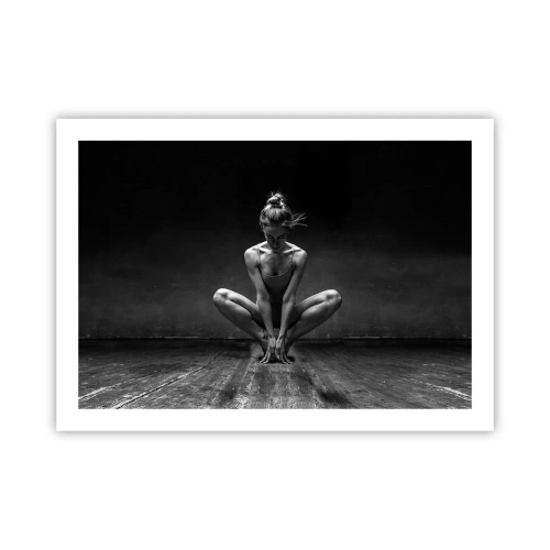 Plakat - Fokuseret danseenergi - 70x50 cm