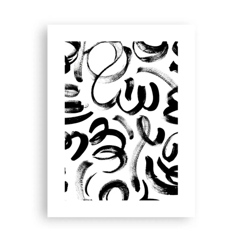 Plakat - I sort og hvidt - 30x40 cm