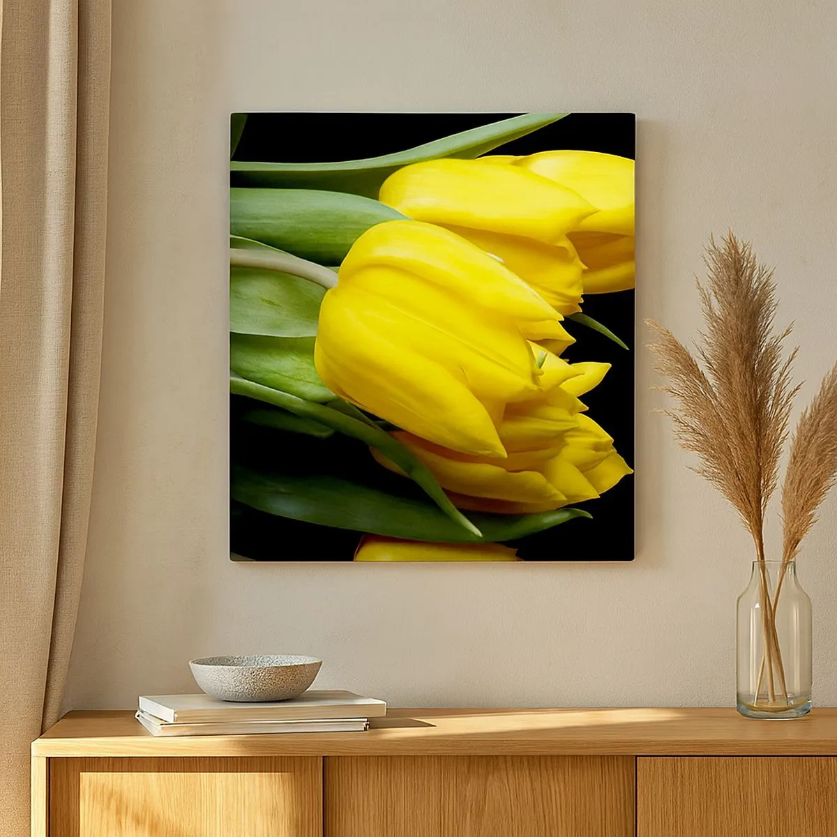 Lærredstryk - Billede på lærred - Opstå fra den rene sol - 30x30 cm