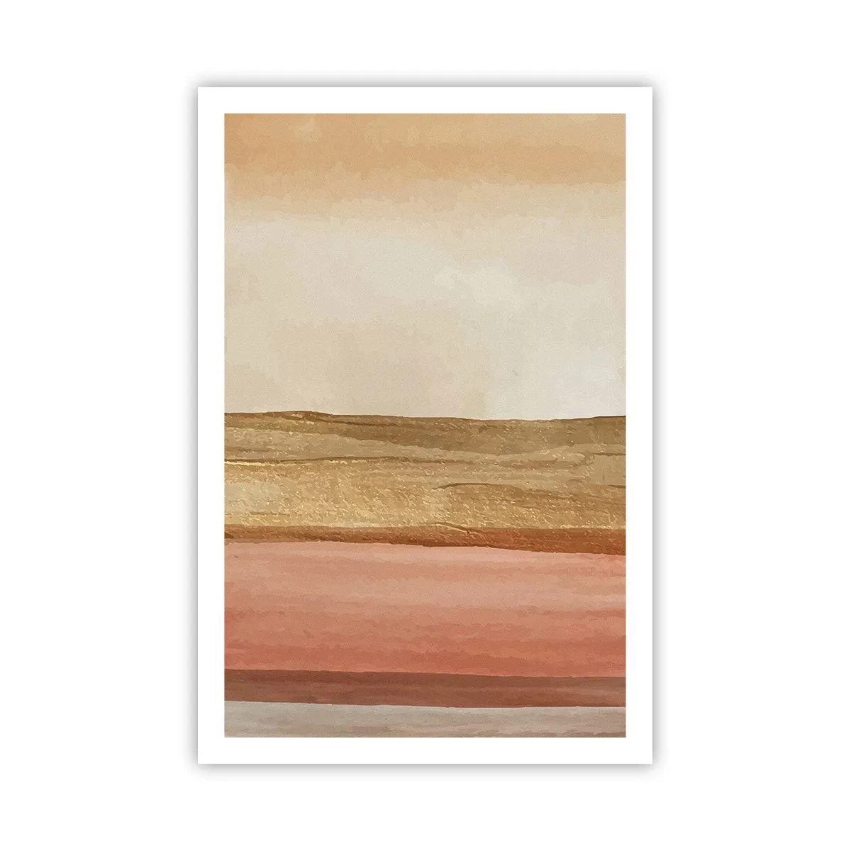 Plakat - Lodret sammensætning - 61x91 cm