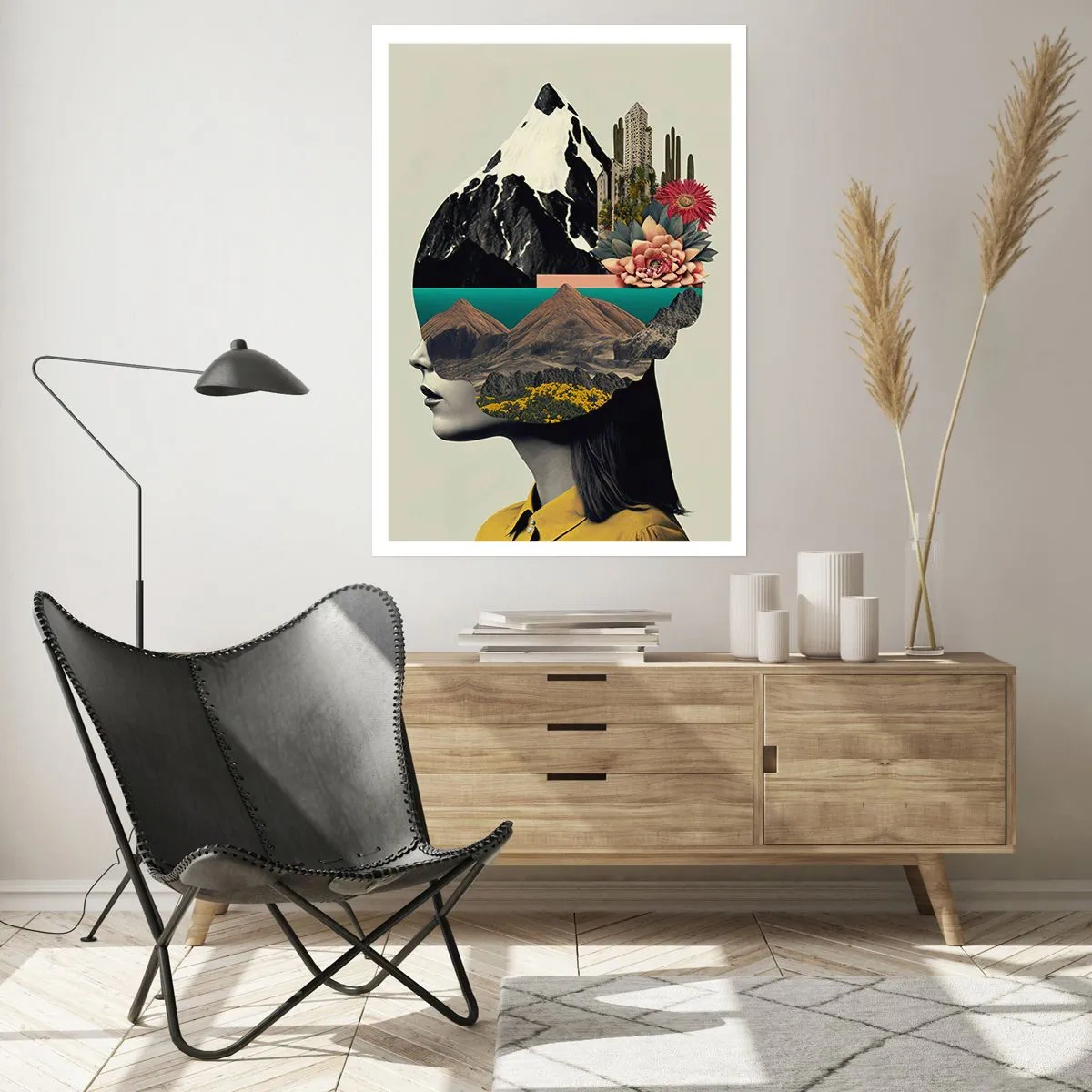 Plakat - Kvinden - altid et mysterium - 40x50 cm