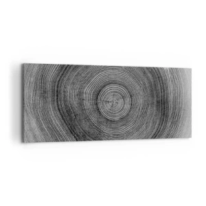 Lærredstryk - Billede på lærred - Et tegn på tiden - 100x40 cm