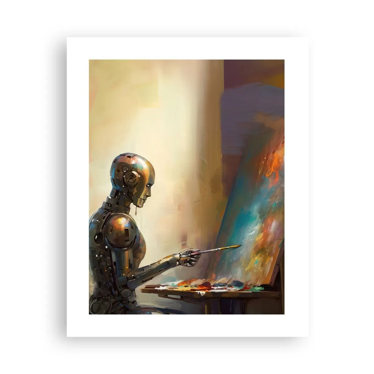Plakat - Fremtidens kunst - 40x50 cm