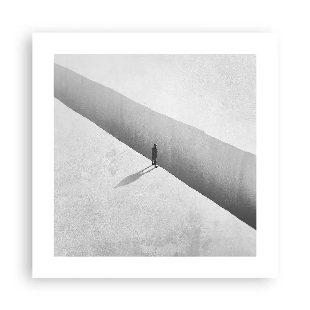 Plakat - Lys destination - 40x40 cm