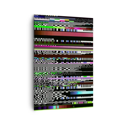 Lærredstryk - Billede på lærred - Det kontrollerede billede af virkeligheden - 70x100 cm