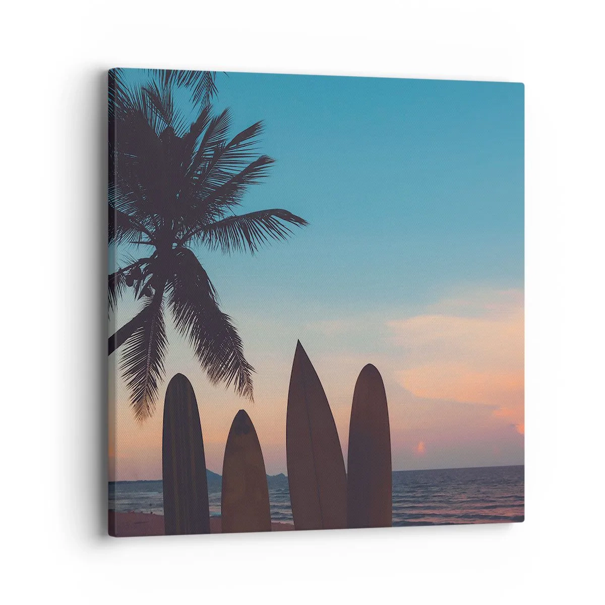 Lærredstryk - Billede på lærred - I morgen bliver også sjovt - 40x40 cm