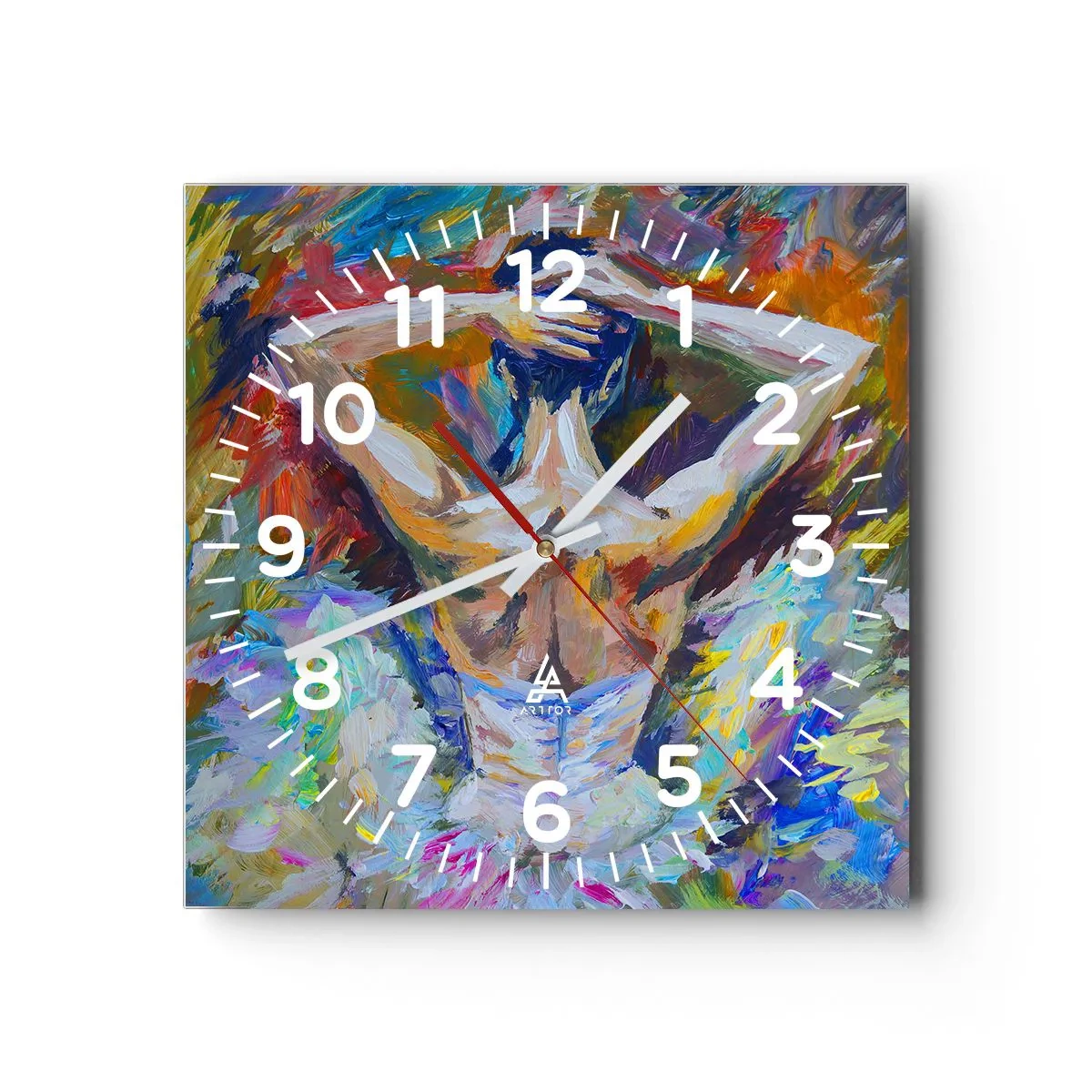 Vægur, Uret - Det kan være hvad som helst - 40x40 cm