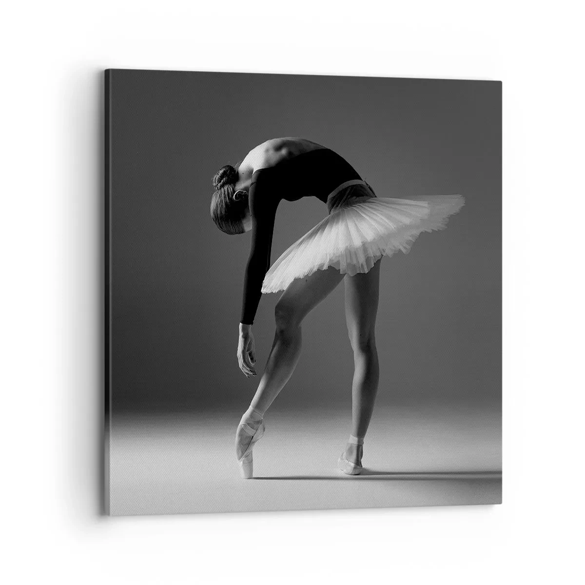 Lærredstryk - Billede på lærred - Bella balerina - 70x70 cm