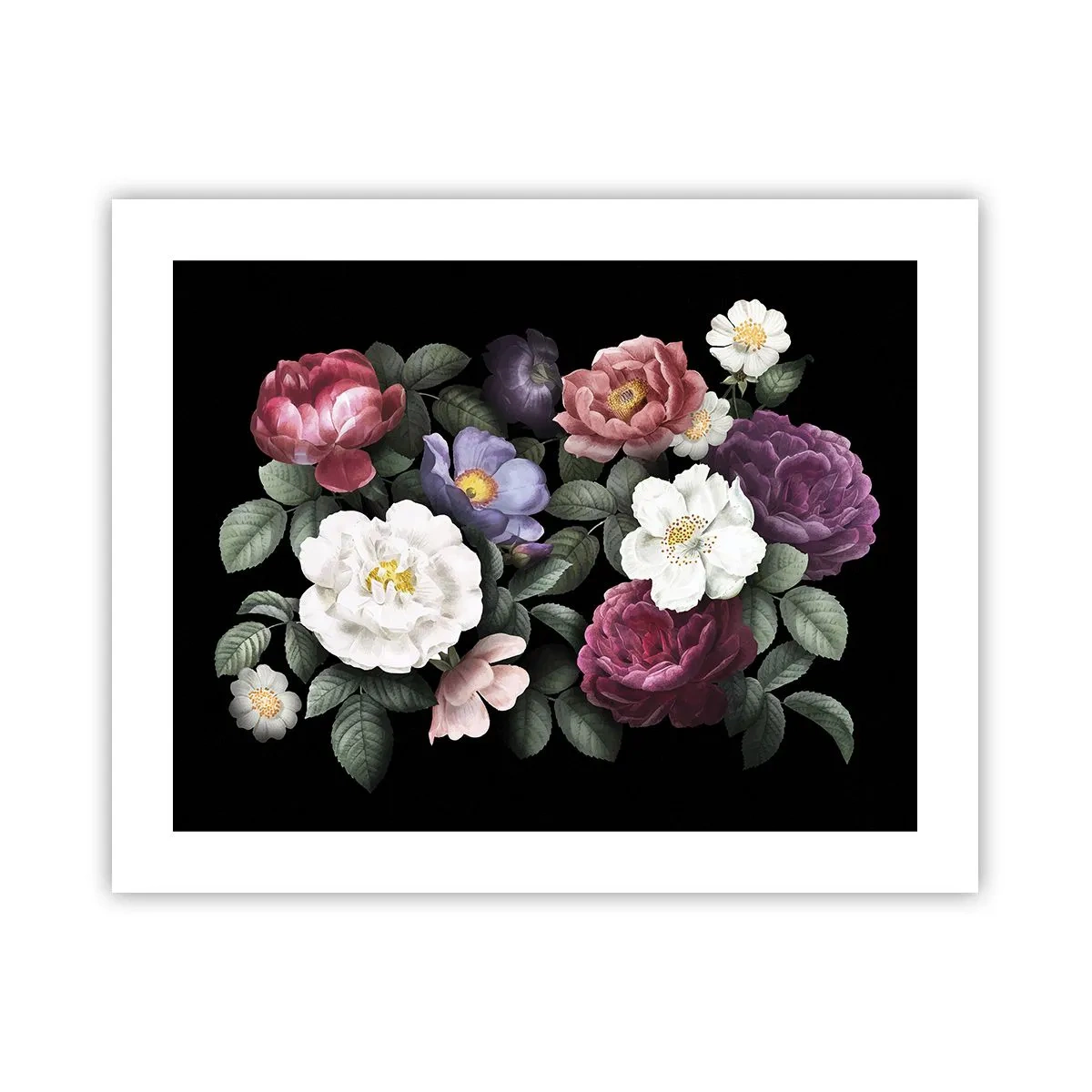 Plakat - Fra en engelsk have - 50x40 cm