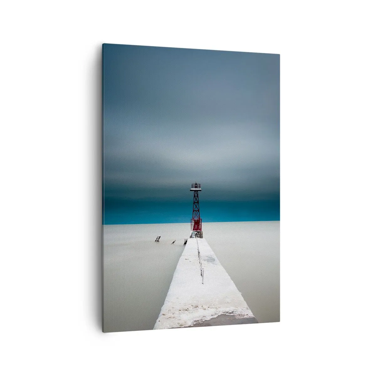 Lærredstryk - Billede på lærred - At møde det uendelige - 70x100 cm