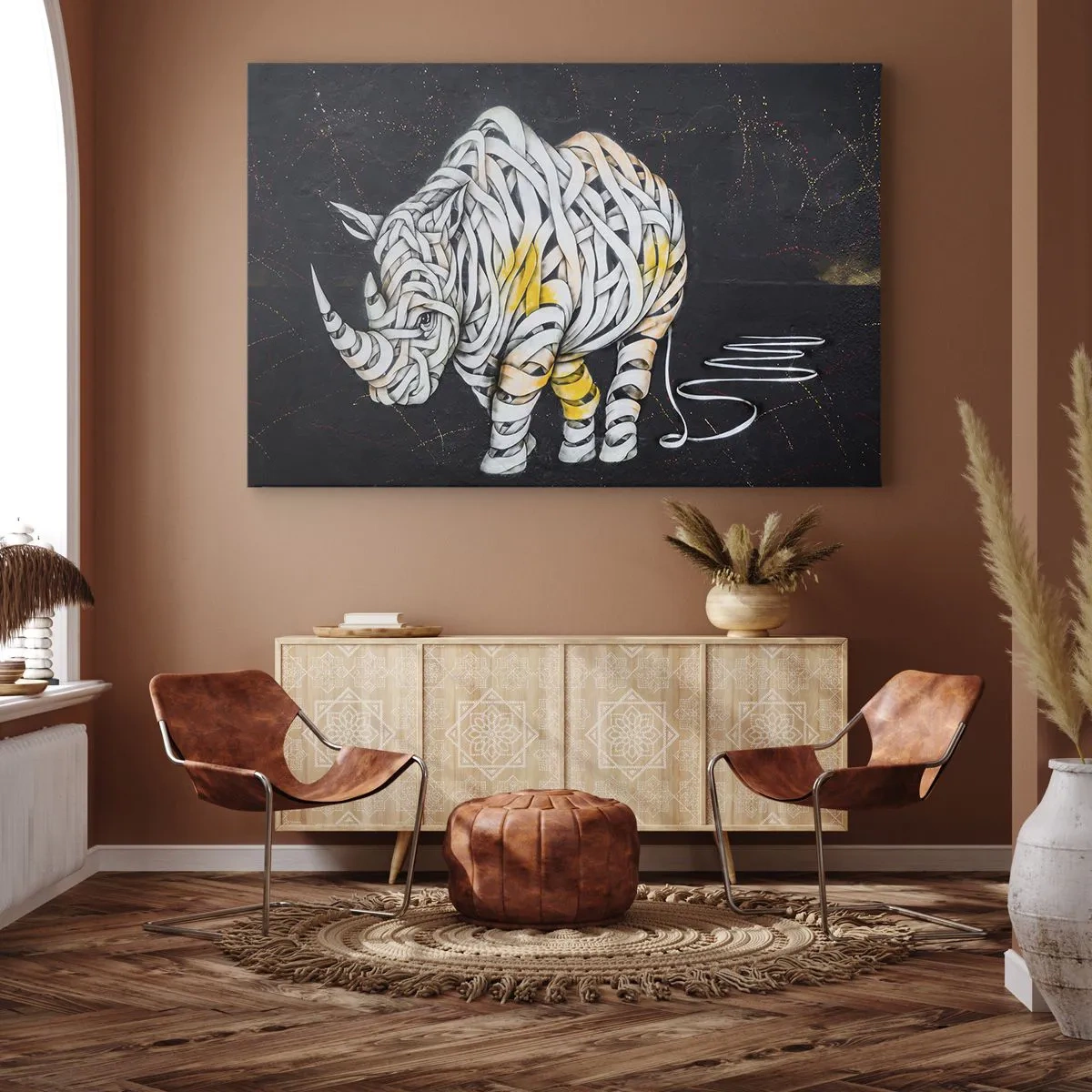 Lærredstryk - Billede på lærred - Afstumpethed er en myte - 100x70 cm