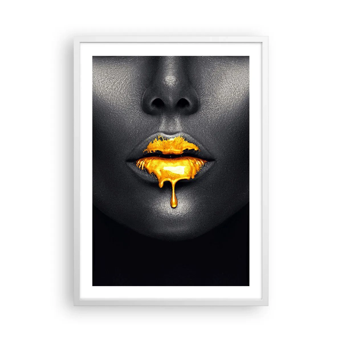 Plakat i hvid ramme - Gyldenmund - 50x70 cm
