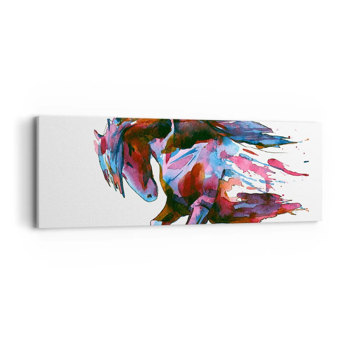 Lærredstryk - Billede på lærred - I henrykkelse - 90x30 cm