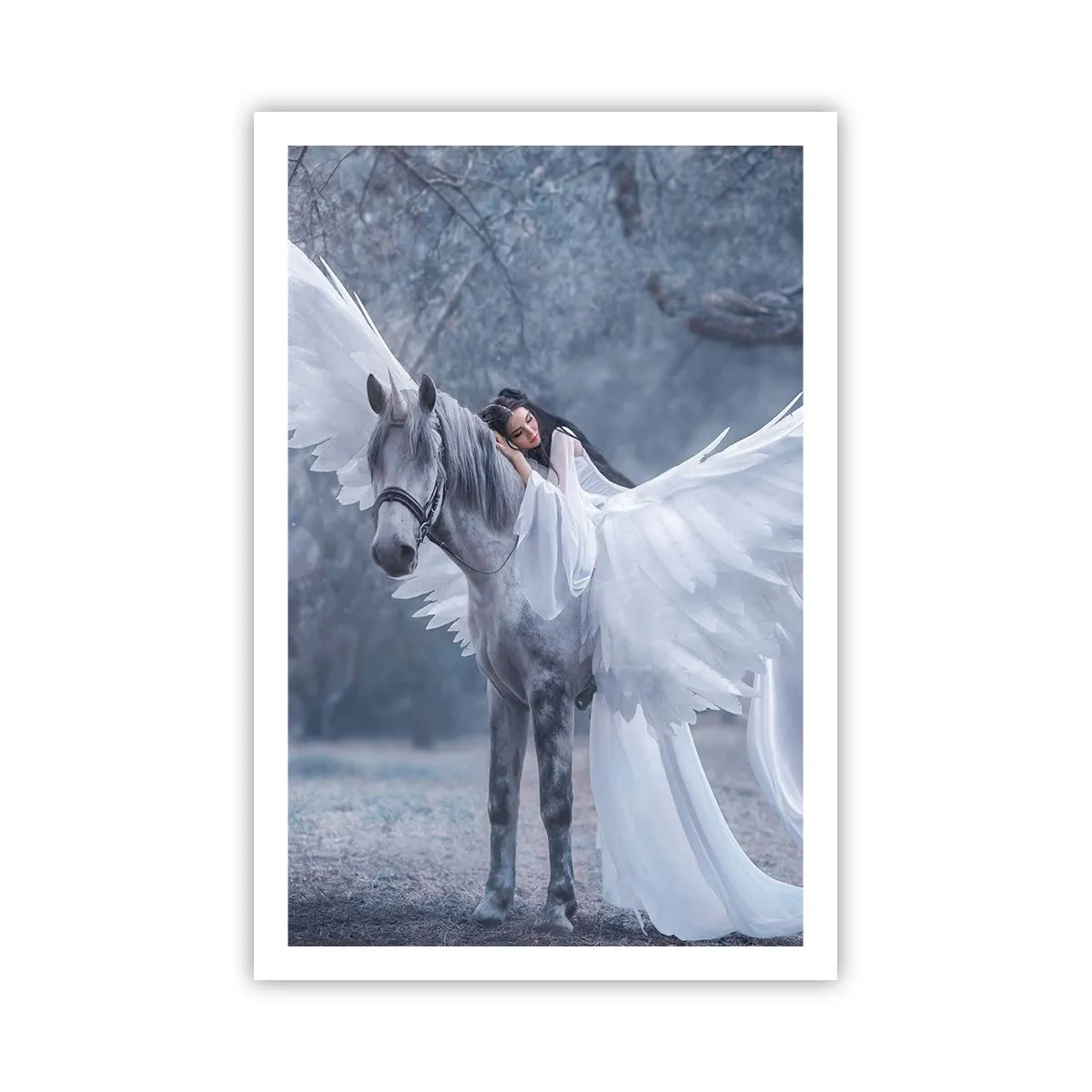 Plakat - Inspireret øjeblik - 61x91 cm