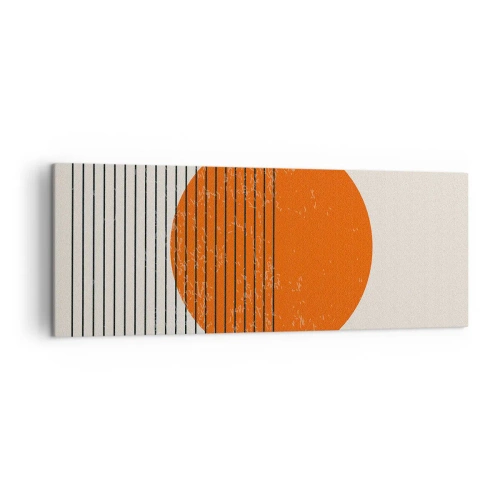 Lærredstryk - Billede på lærred - Altid solen - 140x50 cm