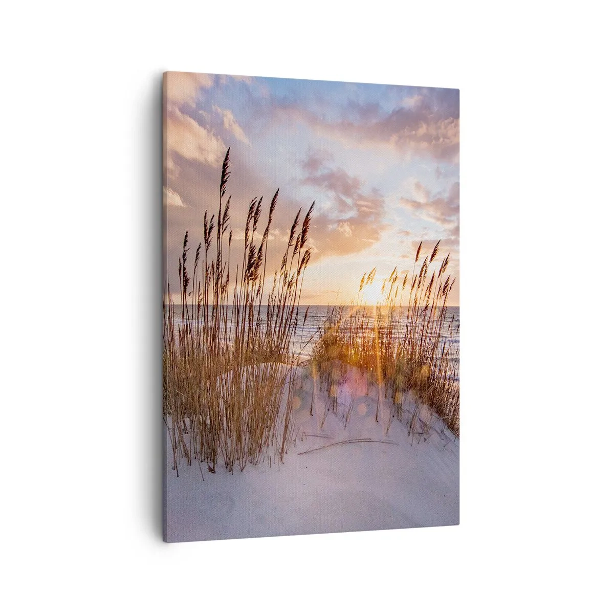 Lærredstryk - Billede på lærred - Farvel til sol og vind - 50x70 cm