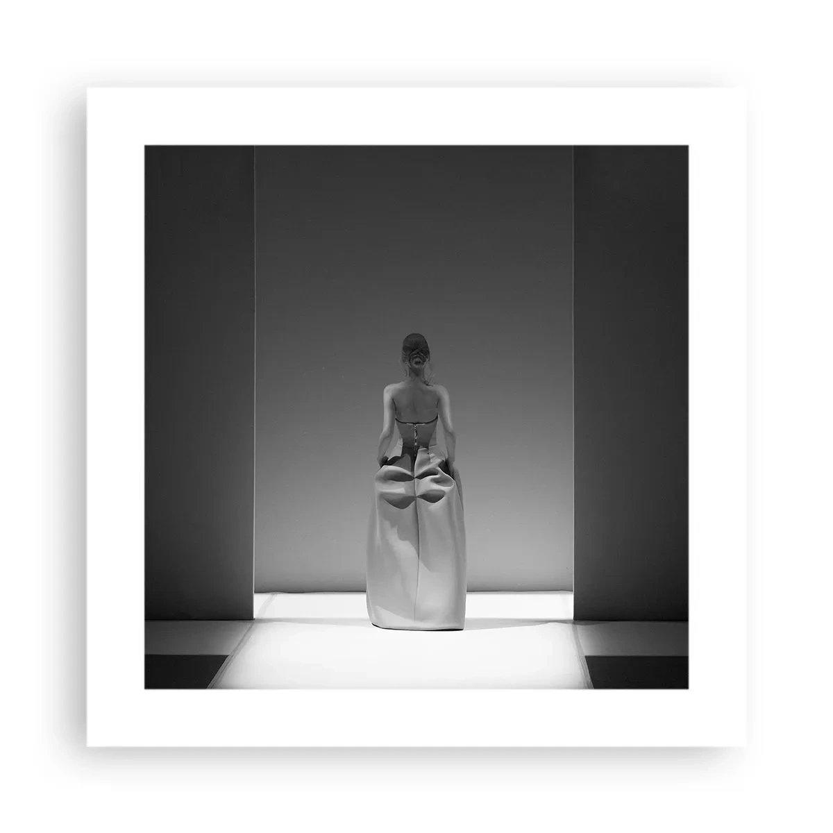 Plakat - Raffineret enkelhed - 40x40 cm